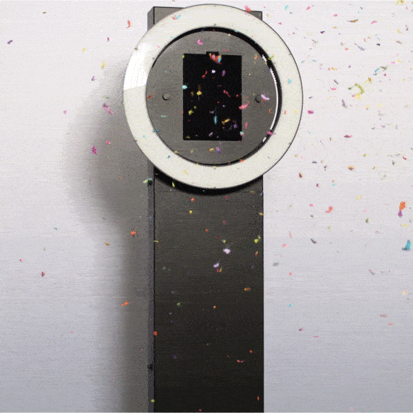 pic station mini black confetti